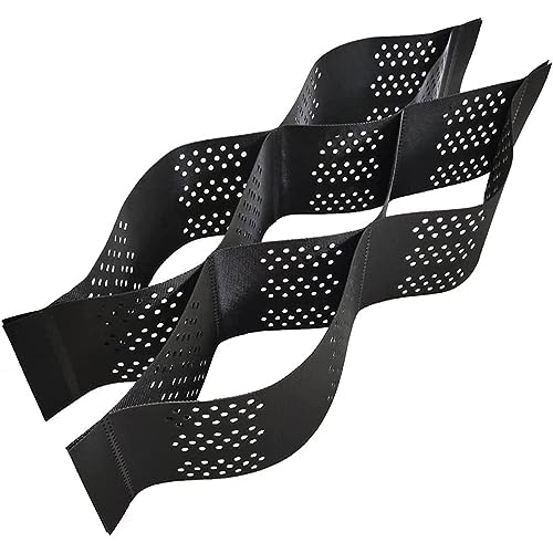 ZoyrA 6x10m Geogrid for Road and Garden Edging H-10cm