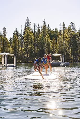 AQUAGLIDE Full Deck 15' Inflatable Boarding Platform Multicolor