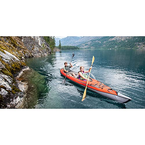 ADVANCED ELEMENTS AE1007-E AdvancedFrame Convertible Elite Inflatable Kayak Red