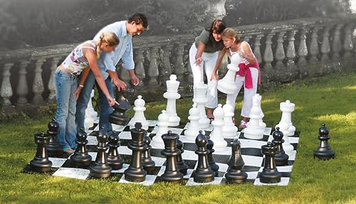 ROLLY TOYS Giant Chess Pieces Set 25" King Black White