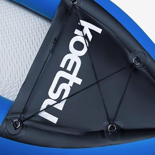 GEPAS Inflatable PVC Self-Bailing River Raft Kayak Canoe Boat as Picture Shows