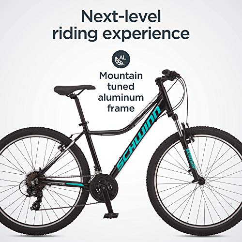 Schwinn Mesa 3 Adult Mountain Bike 21-Speed 27.5-Inch Black