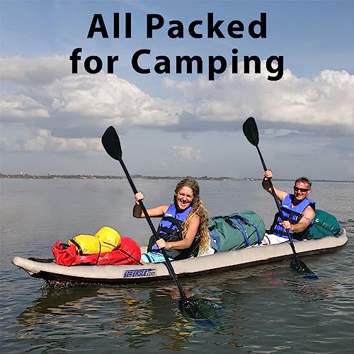 Sea Eagle 465FT Fasttrack Inflatable 15'3" Touring Kayak Blue/Gray