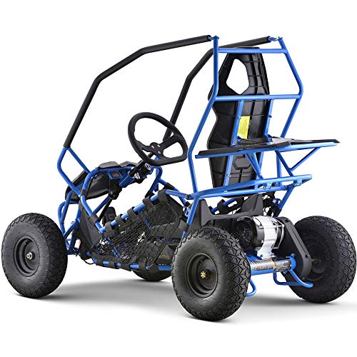 MotoTec Kids Electric Go Kart Maverick 1000w Black