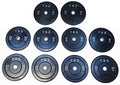 TDS Premium Quality Virgin Rubber Bumper Plate Set for CrossFit Training