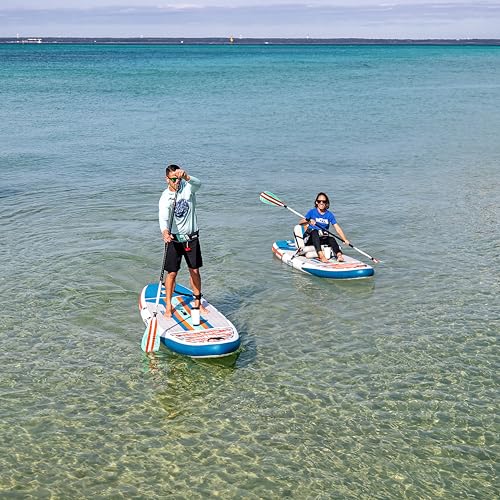 BOTE Easy Rider Aero Inflatable Stand Up Paddle Board MAGNEPod Native Tides