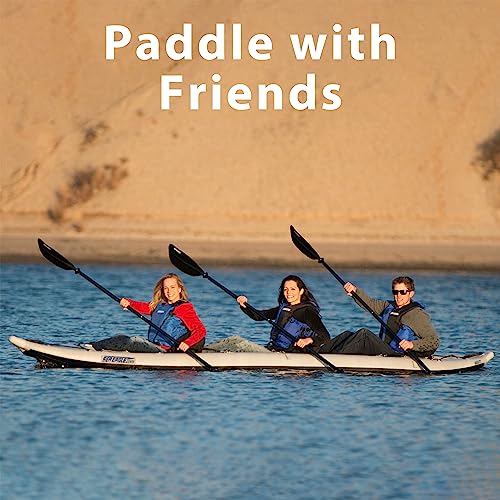 Sea Eagle 465 FastTrack Inflatable Kayak Pro Package Blue/Gray