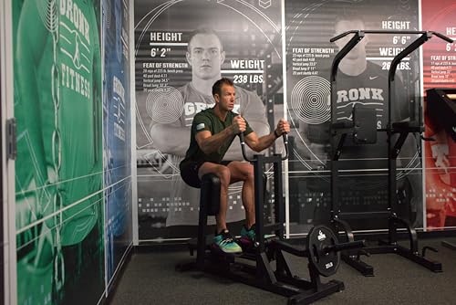 Gronk Fitness Plate Loaded Standing Hip Abductor Machine Black