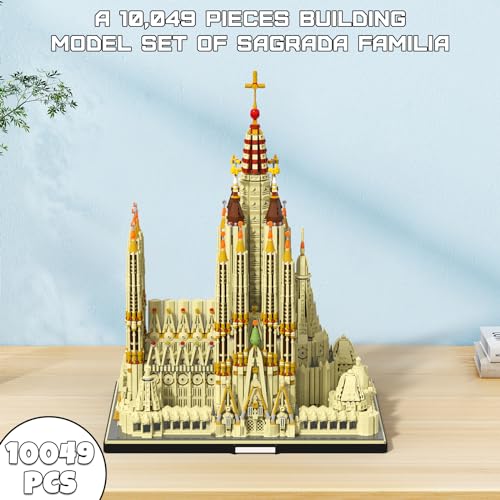 BUILDIFY Sagrada Familia Architecture Building Block Set 10049 Pcs