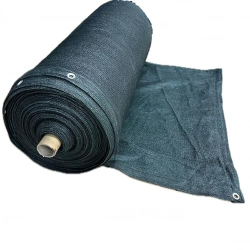 Farm Plastic Supply VBS Green Shade Sail Hemmed with Grommets 12' x 300'