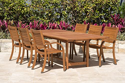 Amazonia 7-Piece Dining Set Eucalyptus