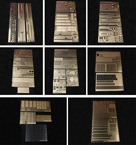 MK.1 Design 1:200 USS CV-8 Hornet Detail-up Parts DX Pack Multicolor
