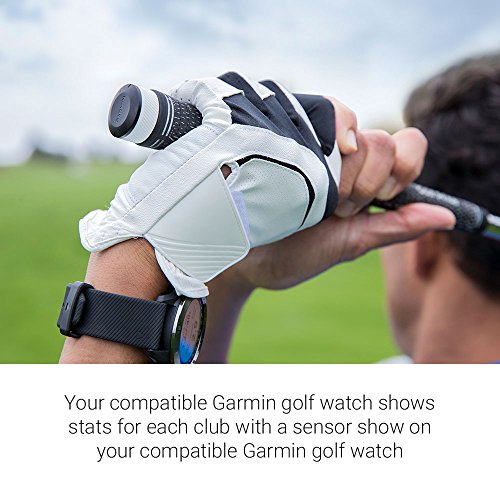 Certified Brands Garmin Approach S70 Golf Smartwatch AMOLED Display Shot Execution/Putt Alignment Golfing System with Approach CT10 Full Kit Club Tracking System (14 Sensors) and Signature Stand Power Bundle 47mm - Black
