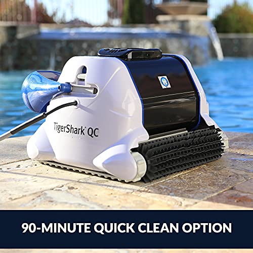 Hayward TigerShark Robotic Pool Cleaner for In-Ground Pools Blue