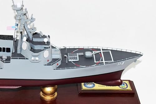 Squadron Nostalgia LLC USS Ralph Johnson Mahogany Model 24-Inch