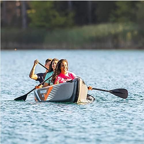MIOBER Adventure and Fishing Kayaking Inflatable Boat Casual Bags and Kayak Black