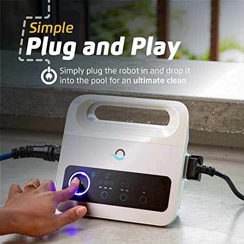 Dolphin Proteus DX4 Automatic Robotic Pool Vacuum Cleaner White