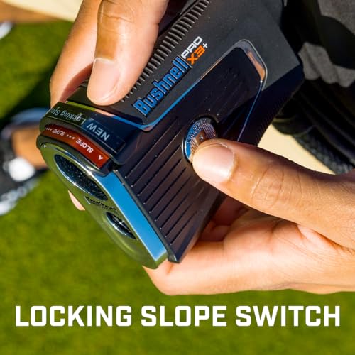 PlayBetter Bushnell Golf Pro X3+ Plus Golf Laser Rangefinder Gift Box Bundle Black