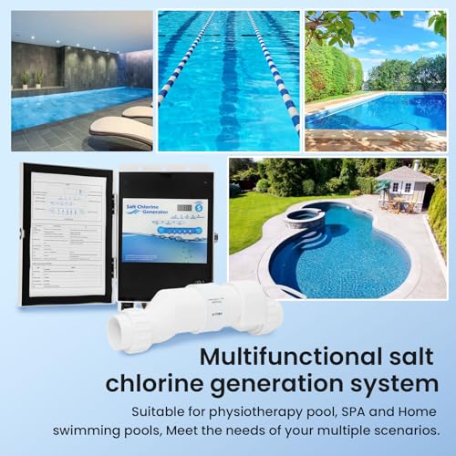 Pomeade Salt Chlorine Generator for Up to 15,000 Gallon Pools - Saltwater System with 2 Year Warranty