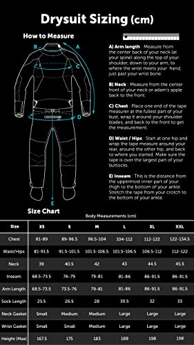 Level Six Odin Dry Suit XL Molten Lava