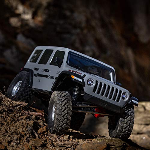 Axial RC Truck 1/10 SCX10 III Jeep JLU Wrangler with Portals RTR Gray