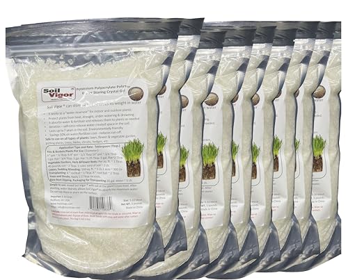 Soil Vigor Potassium Polyacrylate for Garden 45 White