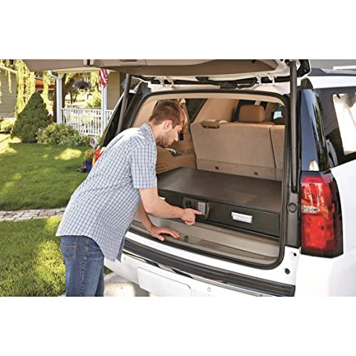 SnapSafe Under Bed Safe XXL Black - Space Saving Gun Safe for Firearms and Valuables