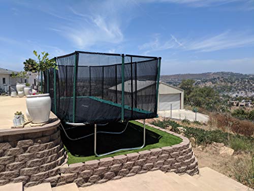Best Trampoline USA Galactic Xtreme 10x23 Rectangle Trampoline with Net