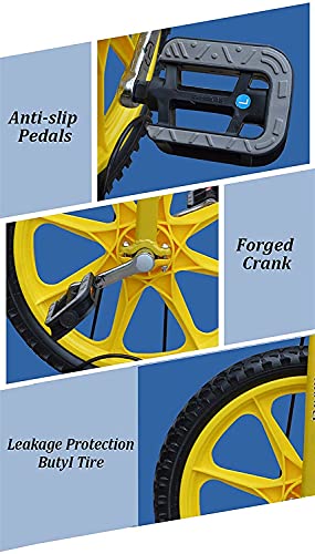 JINCAN 16-Inch Unicycle with Anti-Skid Tires and Adjustable Saddle