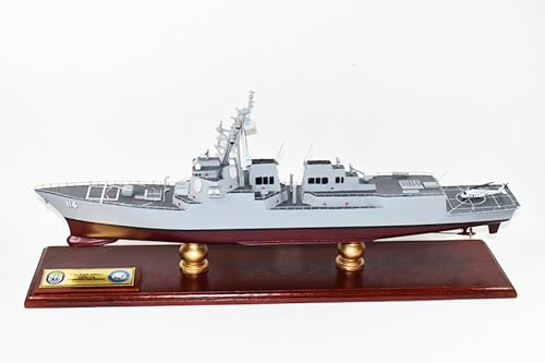 Squadron Nostalgia LLC USS Ralph Johnson Mahogany Model 24-Inch