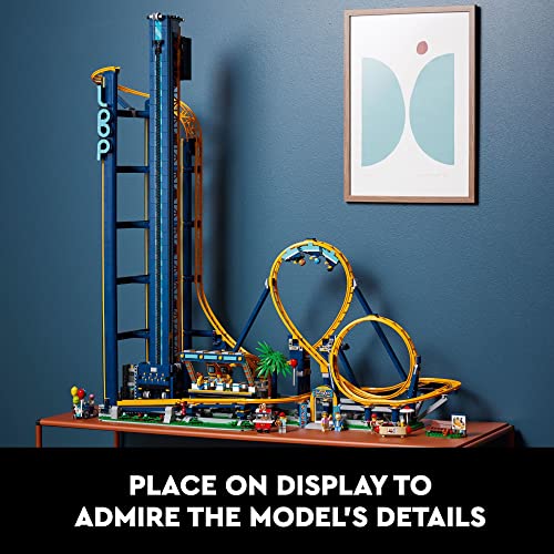 LEGO Icons Loop Coaster Set 10303 Model Building Kit Multicolor