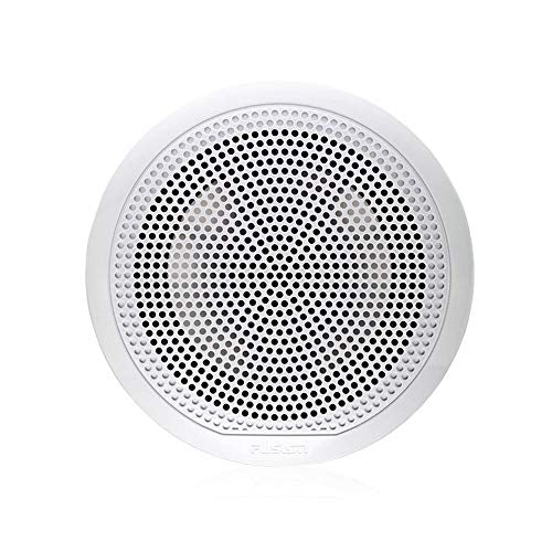 Fusion Entertainment Marine Receiver with 2 Pairs of EL-F651W 6.5" Coax Speakers White