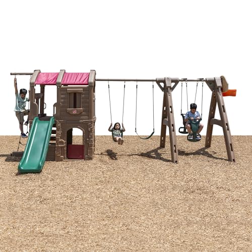 Step2 Naturally Playful Adventure Lodge Play Center Multicolor