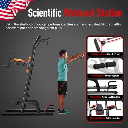 HARISON Multifunction Power Tower with Bench