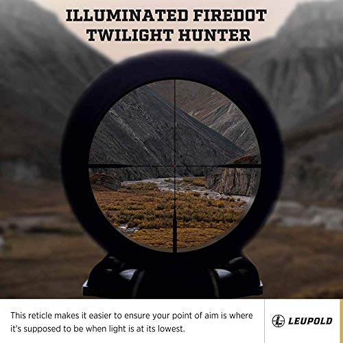 Leupold VX-3HD 1.5-5x20mm Riflescope Illum. FireDot Twilight Hunter CDS-ZL