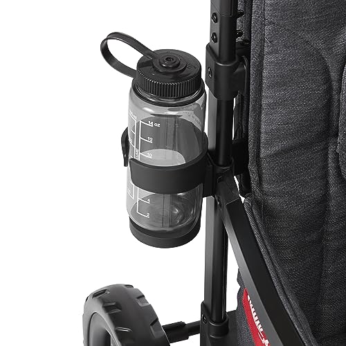 Radio Flyer Voya 2-Seater Stroller Wagon Gray