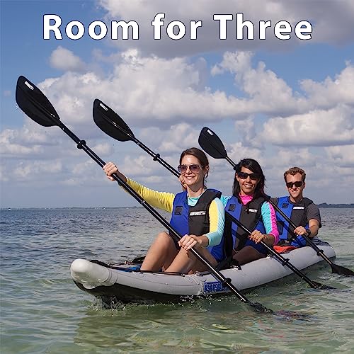 Sea Eagle 465 FastTrack Inflatable Kayak Pro Package Blue/Gray