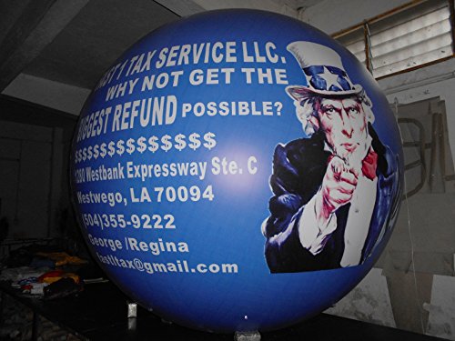 Air-Ads Supplies 11ft Inflatable Advertising Balloon PVC