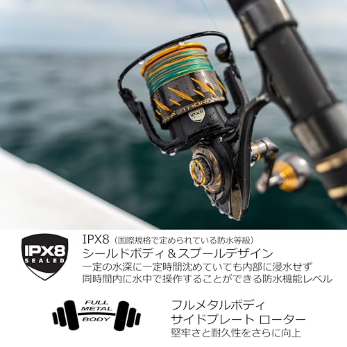 PENN Authority Spinning Reel Box 10500 Multi