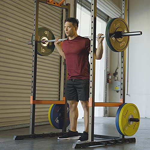 Sunny Health & Fitness Power Zone Strength Rack Power Cage - SF-XF9925 Black