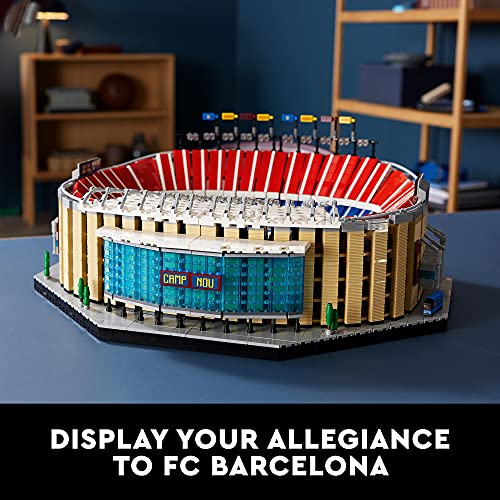 LEGO Icons FC Barcelona Soccer Stadium 10284 Model Building Kit Multicolor