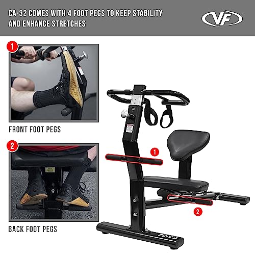 Valor Fitness CA-32 Back Stretch Machine Black