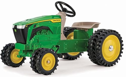 John Deere 8R 370 Pedal Tractor with Duals Green