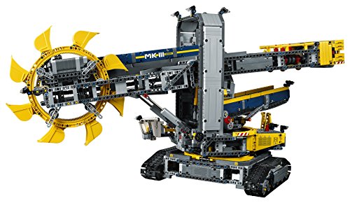 LEGO Technic Bucket Wheel Excavator 42055 Construction Toy Multicolor