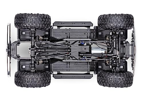 Traxxas TRX-4 High Trail Edition 4X4 Crawler 1972 Chevrolet Blazer Body Black