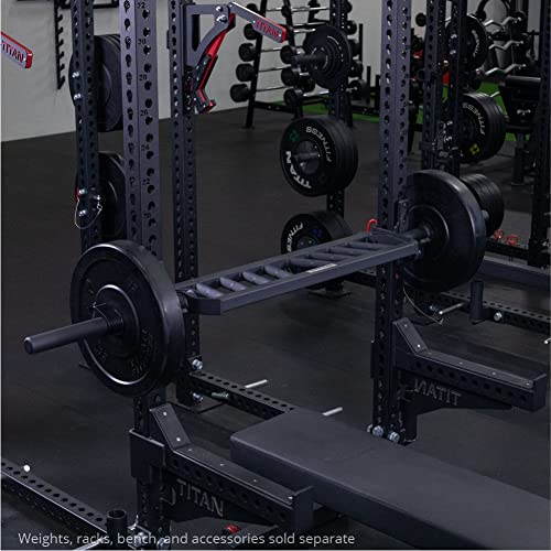 Titan Fitness Hybrid Angled Multi-Grip Olympic Barbell V3, Rated 1,900 LB