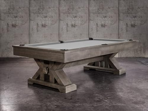 Empire USA Nixon Billiards Jasper Slate Pool Table 8 ft Weathered Slate