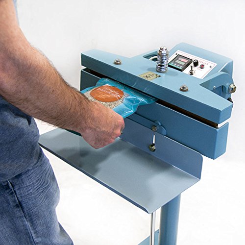 JORESTECH 16" Foot Pedal Constant Heat Sealer Heavy Duty with Repair Kit Blue