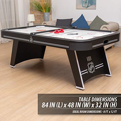 EastPoint Sports Triple-Deke Hover Hockey Table with LED Scoring and Sounds, Power Play Pro 84