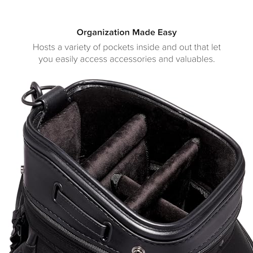 TUMI Mens Alpha Golf Bag Black